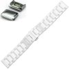Keramický řemínek pro Garmin Fenix 26mm černý bílý QuickFit