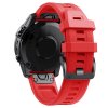 Red 22 26 mm smart watch bands for garmin fen variants 2