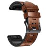 Silicone Leather 5 22 26 mm smart watchband for garmin fenix variants 12
