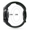 LOCK 22mm silikonový gumový řemínek pro Garmin Fenix Epix QuickFit