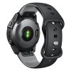 LOCK 22mm silikonový gumový řemínek pro Garmin Fenix Epix QuickFit