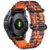 OCEAN 26mm silikonový maskáčový gumový řemínek pro Garmin Fenix QuickFit