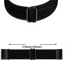 llVDEssidi 20 22mm New Elastic Nylon Watch Band For Garmin Fenix 7 6S 5 Plus Pro