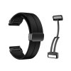 aQUDQuickFit 20mm 22mm 26mm Silicone Magnetic Folding Buckle Strap For Garmin Enduro 2 EPIX Gen2 Fenix