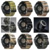 Armádní 26mm vojenský řemínek z nylonu pro vojáky nylonový maskáčový camouflage řemínek pro Garmin Fenix Epix QuickFit (Barva Terrain maskáčová)