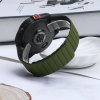 CENTRE 22mm MAGNET silikonový gumový řemínek pro Garmin Fenix Epix PRO QuickFit (Barva Modrá/Černá)