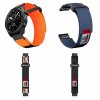 RUN MINIMAL 22mm nylonový řemínek pro Garmin Fenix Epix 2 QuickFit (Barva Oranžová)