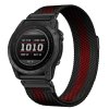 MILANESE 26mm magnetický Ocelový kovový řemínek pro Garmin Fenix Epix Milánský tah QuickFit (Barva Titanová)