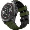 qBsuQuickFit 22mm 26mm Silicone Watch Strap For Garmin Fenix 7X 7 6 6X 5 5X Plus