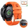 uuBZEpix Pro Gen 2 42MM Band Silicone Strap For Garmin Fenix 7S 5S Plus 6S pro