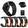 GEAR4 26mm nylonový řemínek pro Garmin Fenix Tactix Epix QuickFit (Barva Zelená/Černá V2)