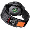 GEAR4 26mm nylonový řemínek pro Garmin Fenix Tactix Epix QuickFit (Barva Zelená/Černá V2)