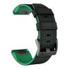 XkKaQuick Fit 22mm 26mm Soft Leather with Silicone Wristband Strap For Garmin Fenix 7 7X 6