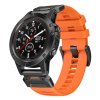 RUBBER ONE 22mm silikonový gumový řemínek pro Garmin Fenix Epix PRO QuickFit (Barva Šedá)