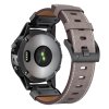 BELT 26mm kožený řemínek Garmin Fenix Epix Tactix QuickFit (Barva Šedá)