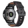 BELT 26mm kožený řemínek Garmin Fenix Epix Tactix QuickFit (Barva Šedá)