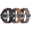BELT 26mm kožený řemínek Garmin Fenix Epix Tactix QuickFit (Barva Šedá)