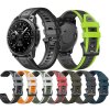 RUNNER 22mm silikonový řemínek pro Garmin Fenix 8 47mm QuickFit (Barva Zelená/Černá)