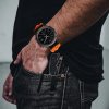 PARACORD 26mm nylonový řemínek pro Garmin Fenix/Tactix černý army green zelený QuickFit (Barva Army green)