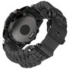 PARACORD 26mm nylonový řemínek pro Garmin Fenix/Tactix černý army green zelený QuickFit (Barva Army green)