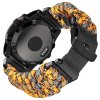 PARACORD 26mm nylonový řemínek pro Garmin Fenix/Tactix černý army green zelený QuickFit (Barva Army green)