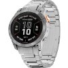 22mm TSOFT titanový řemínek pro Garmin Fenix Epix 2 PRO černý QuickFit (Barva Titanová)