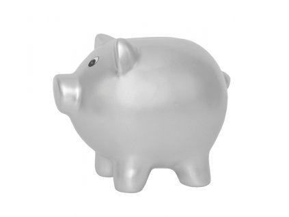 g10045 moneybox pig silver