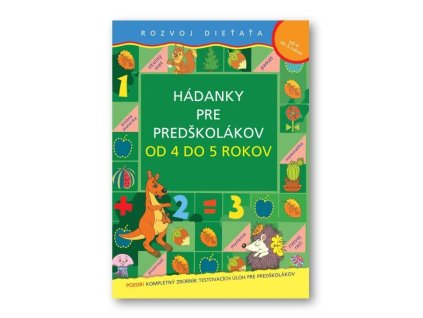Testovacie úlohy pre predškolákov (4-5 rokov)