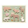 T278 Jabadabado Drevené Puzzle Les