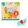 Vkladacie viacvrstvové puzzle Zvieratá