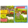 4110 2 kamarati zvieratka kniha s puzzle priatelia z farmy