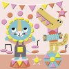 J07740 Janod My arts&crafts Geometricke nalepky od 3 rokov 07