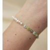 Náramek ,,Hazel" stříbrné detaily