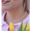 Choker - ,,Sofia" půlený, stříbrné detaily