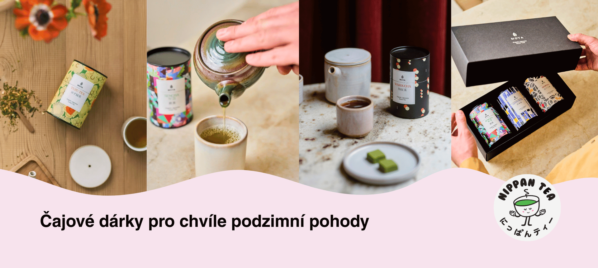 Čajové dárky pro chvíle podzimní pohody