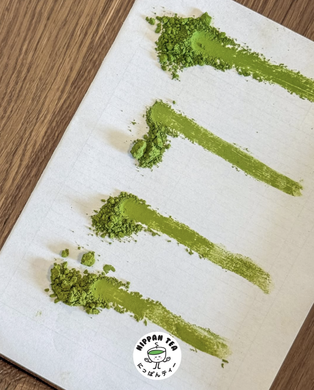 NIPPAN TEA – druhy matchy