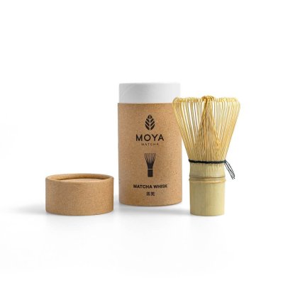 MOYA CHASEN - SVĚTLÁ BAMBUSOVÁ METLIČKA NA MATCHA