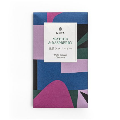 moya matcha chocolate packaging front small