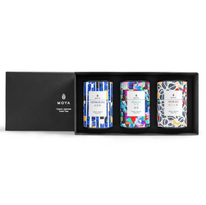 moya leaftea leaf tea set box open 1 1