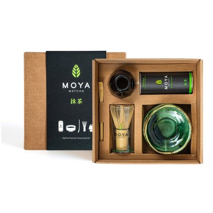 Moya Matcha Zestaw do Matchy Yutori z Matcha Tradycyjna Front Small