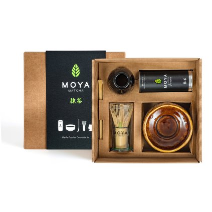 Moya Matcha Zestaw do Matchy Yugen z Matcha Luksusowa Front