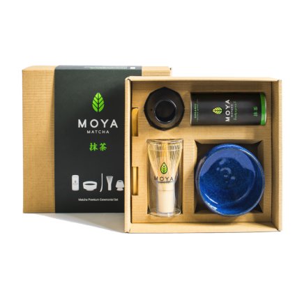 moya matcha traditional ceremonial set kaze front