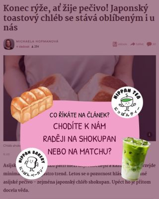 Nippan v médiích! 📢 Psali o nás na Seznam Zprávách! Pokud vás zajímá, jak vzniká ten nejnadýchanější chleba, který jste...