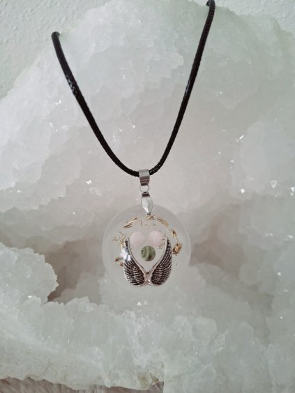 Amulet kulatý malý-turmalín