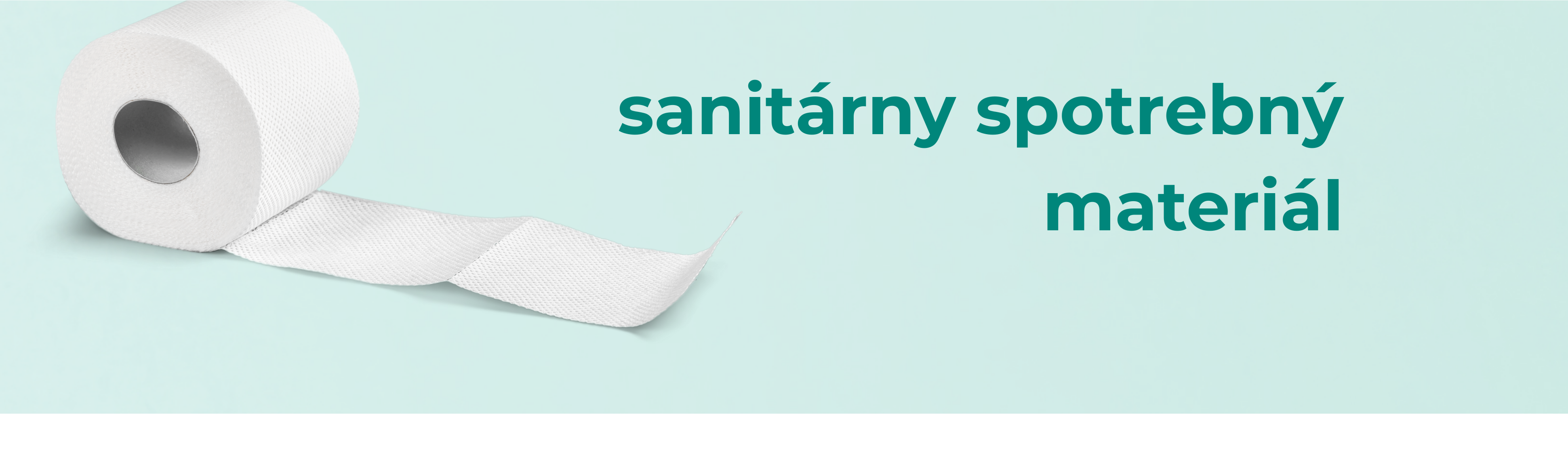 sanitárny spotrebný materiál