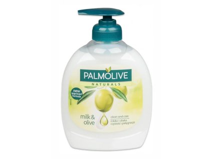 Palmolive tekuté mydlo s pumpičkou, Oliva Milk - 300 ml