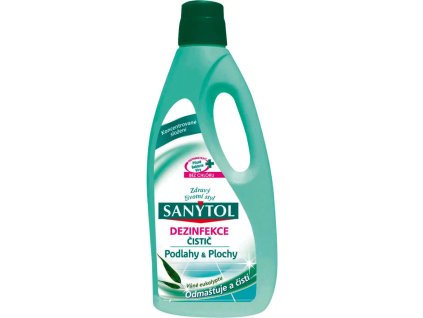 Sanytol dezinfekčný čistič na podlahy a plochy, eukalyptus - 1000 ml