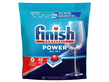 Finish tablety do umývačky riadu All in1, (48 ks)