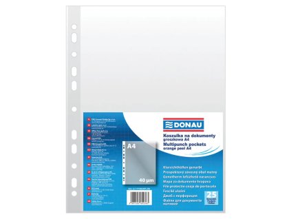 Euroobal Donau A4, matný 40mic v sáčku, 25 ks v bal.