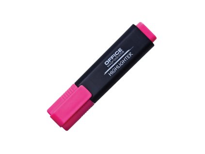 Zvýrazňovač Office Products - ružový